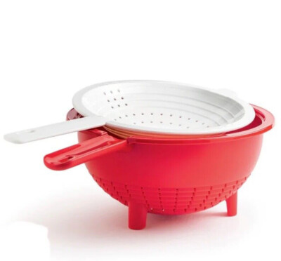 Tupperware Double Colander