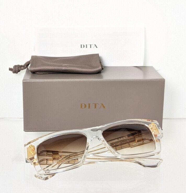 Pre-owned Dita Brand Authentic  Sunglasses Grandmaster Seven Dts407 A 02 57mm Frame In Brown