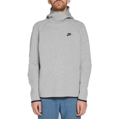 Nike Tech Pack Flex Hoodie Heather Gray Pullover 928487-063