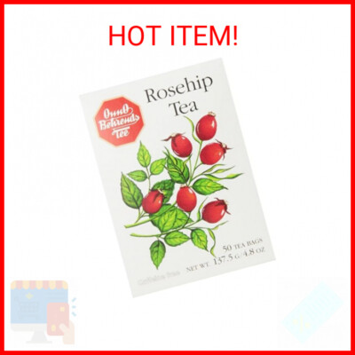 Onno Behrends Rosehip Tea, 50 Count, 4.8 Ounce