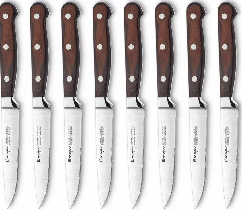 Emojoy 8-Piece High Quality Steak Knife Set KC-KS04