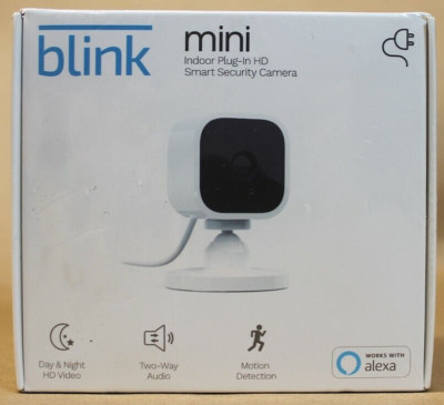 Blink Mini Indoor Plug-in Smart Surveillance Camera