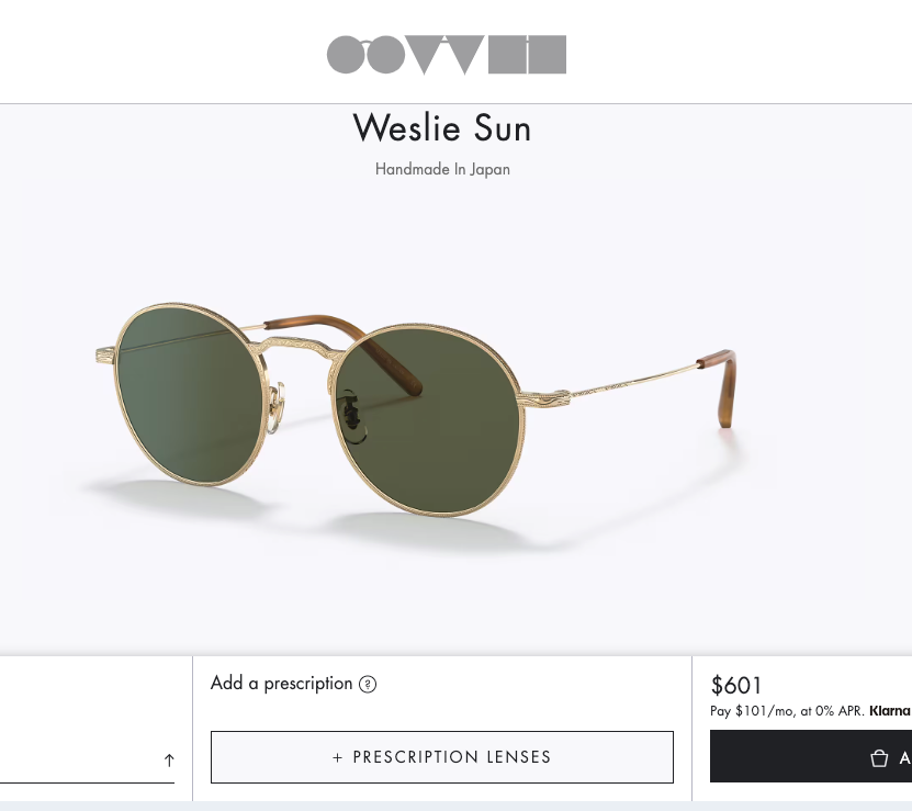 Pre-owned Oliver Peoples Weslie Polarized Sun 49-20-145 Mm In Dk Azure Ov1282st Msrp$691 In G-15