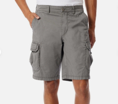 Unionbay Men's Cargo Short, ( GREY GOOSE, 30 ) NWT