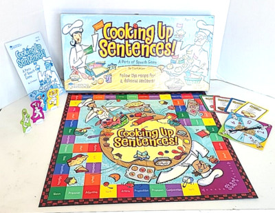 Learning Resources COOKING UP SENTENCES A Parts of Speech Educational Board Game