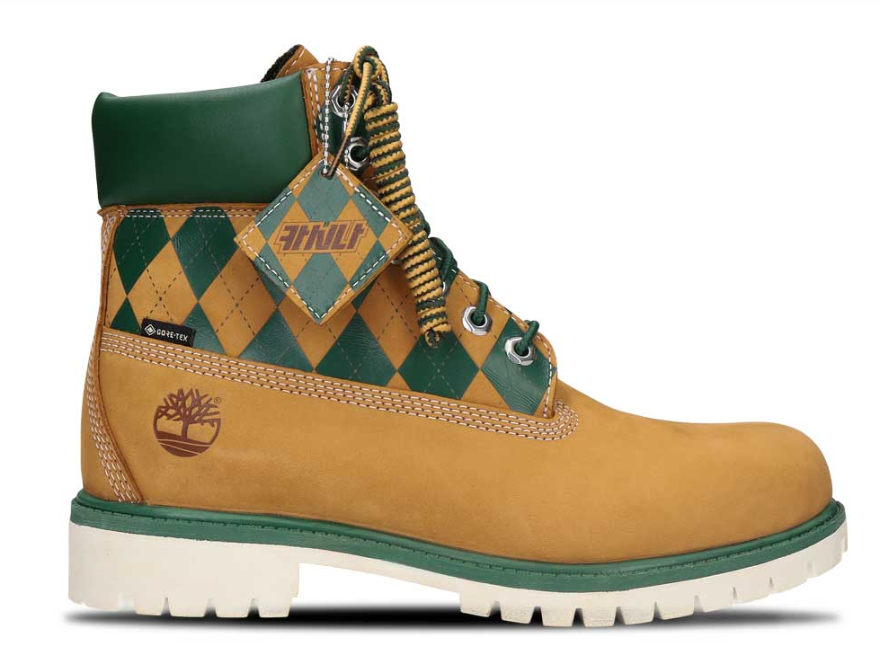 Pre-owned Timberland Kasina X  6 In Premium Vibram Gtx Wheat In Beige