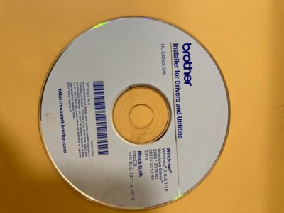 Genuine Brother HL-L8260cdn Setup Installation CD ROM Software CD Driver Disk
