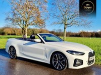 2021 BMW 4 Series 420d MHT M Sport 2dr Step Auto CONVERTIBLE DIESEL Automatic