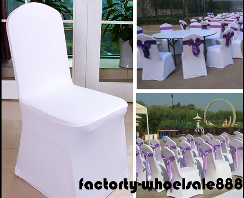 Wholesale Polyester Banquet Chair Covers Wedding Reception Party