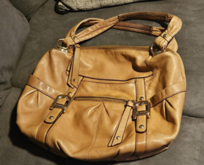 B makowsky store gold purse