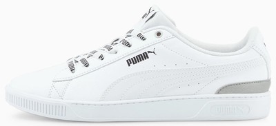 

Женские кроссовки Puma Vikky V3 Logomania бело-бело-черно-черные (383025 01), White-white-black-puma black