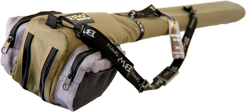 Dual Fly Rod and Reel Case for (2) 9 Ft. Fly Rods, Offers Complete Rod & Reel Pr