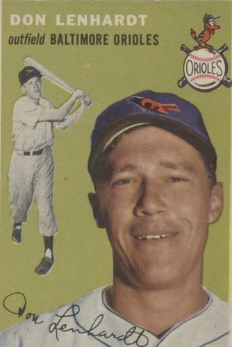 1954 Topps - Don Lenhardt #157