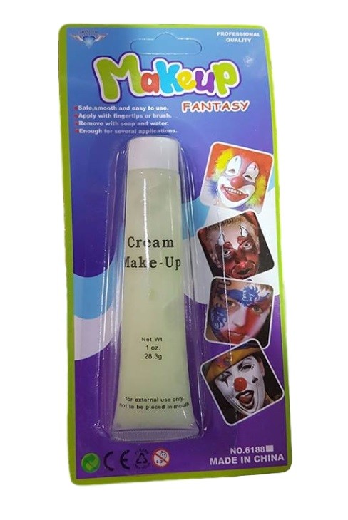 Trucco Halloween Cerone Fluorescente Crema Make Up Halloween Carnevale dfh