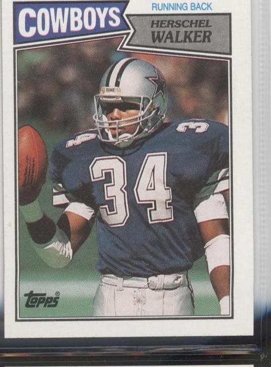 1987 Topps Herschel Walker #264