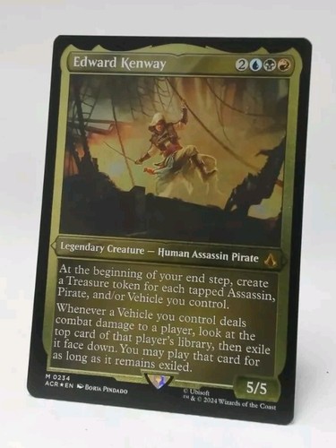 MTG エドワード・ケンウェイ　Edward Kenway テクスチャーfoil テクスチャーFOIL)エドワード・ケンウェイ/Edward Kenway《日本