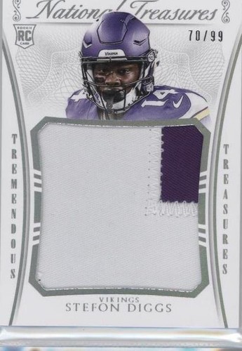 2015 Panini National Treasures Stefon Diggs #TTR-SD