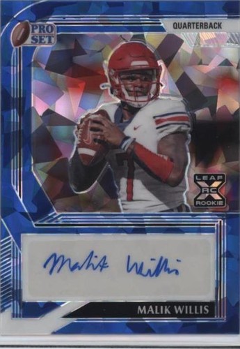 2022 Leaf Pro Set Metal Malik Willis #PA-MW2