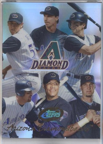 2004 eTopps - Randy Johnson Roberto Alomar #110
