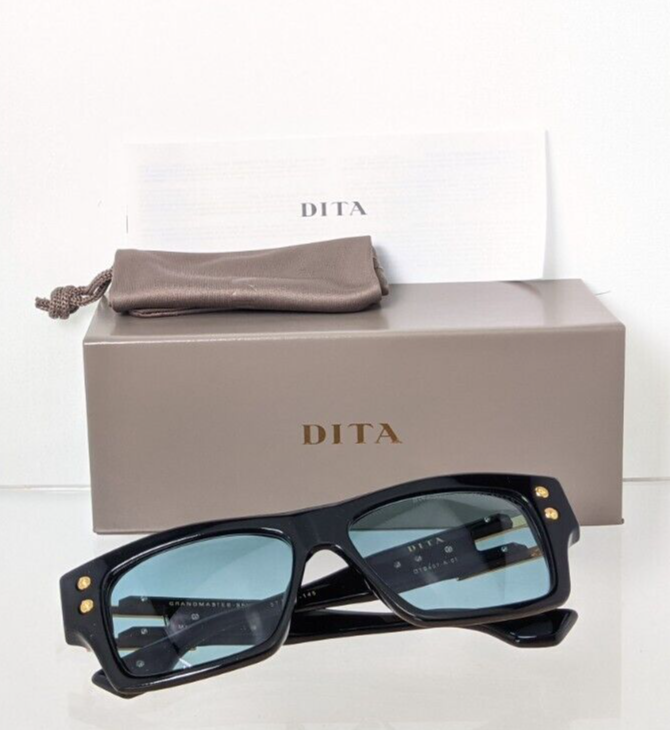 Pre-owned Dita Brand Authentic  Sunglasses Grandmaster Seven Dts407 A 01 57mm Frame In Blue