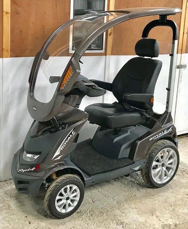 Ex Showroom Demo Drive Royale S Full canopy large mobility scooter in