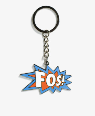 VIRGIL ABLOH FOS Keychain FIGURES OF SPEECH BROOKLYN MUSEUM 2022. G5