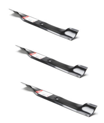 Dixon 48'' Cut High- Lift OEM Replacement Mower Blades, Oregon 195-062(3)