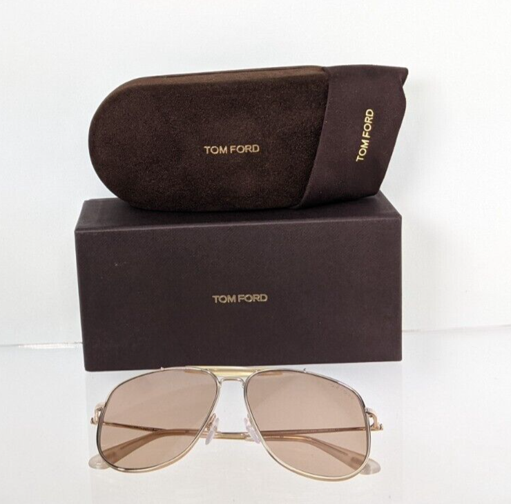 Pre-owned Tom Ford Brand Authentic  Sunglasses 557 Connor 02 Ft Tf557 28ytf 0557 In Brown