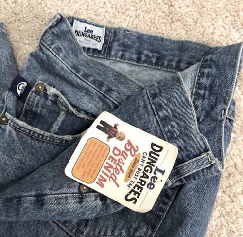 Lee Dungarees Cant Bust Em Denim Jeans New Deadstock 38x30 Lee Dungarees Cant Bust Em Denim Jeans New Deadstock 38x30