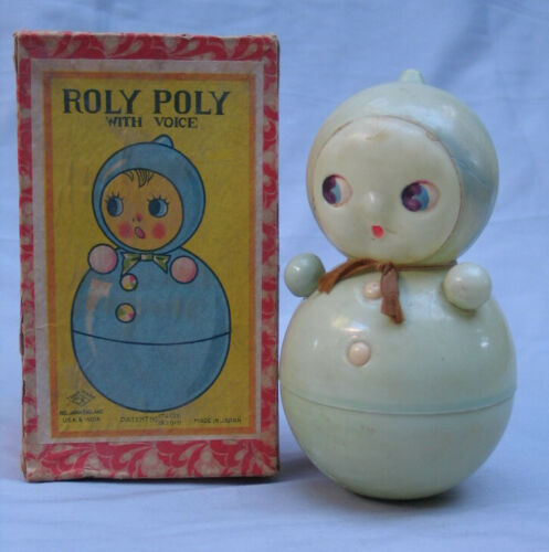 Vintage Early Prewar Celluloid Roly Poly Made in Japan | eBay Vintage Early Prewar Celluloid Roly Poly Made in Japan | eBay
