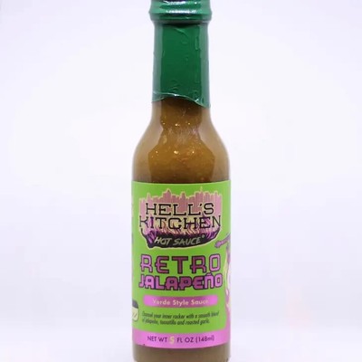 Hell's Kitchen Hot Sauce Retro Jalapeno  Hot sauce