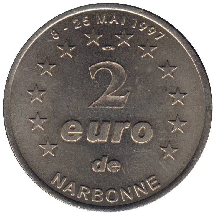 Narbonne - Eu0020.1 - 2 Euro Des Villes - RÃ©F: T338 - 1997