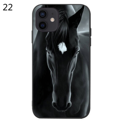 Horse Case For iPhone 15 14 13 12 11 Pro Max Plus Mini XR XS X SE 8 7 6 Cover