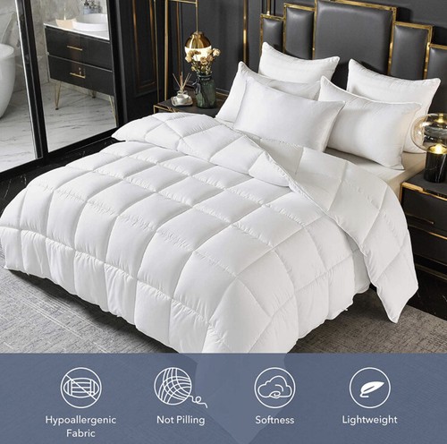 Oubonun All Season White Comforter Duvet