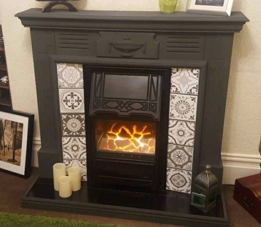 Upcycled Electric Fireplace In Whitley Bay Tyne And Wear Gumtree
