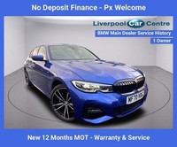 2020 BMW 3 Series 2.0 330e 12kWh M Sport Saloon 4dr Petrol Plug-in Hybrid Auto E