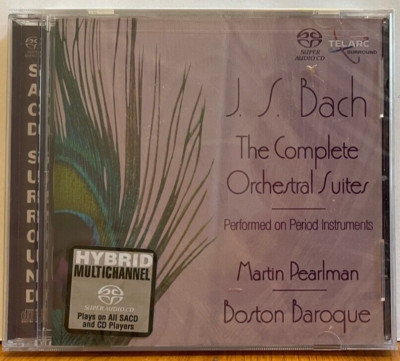 Bach The Complete Orchestral Suites Pearlman Boston Baroque SACD