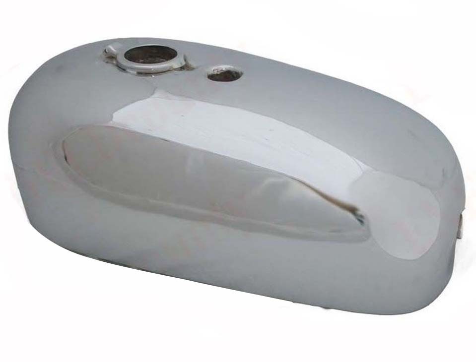 1964 BSA A65 25PH Spitfire Hornet A65HA Aluminum Polished Petrol Fuel Tank  