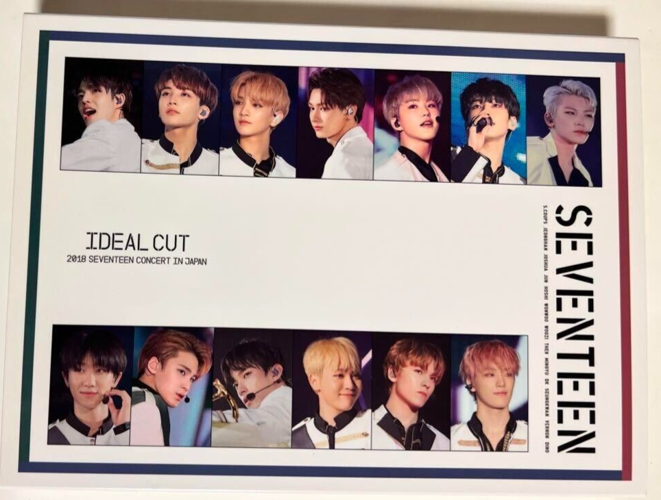 New 2018 SEVENTEEN CONCERT IDEAL CUT IN JAPAN Blu-ray+PHOTO