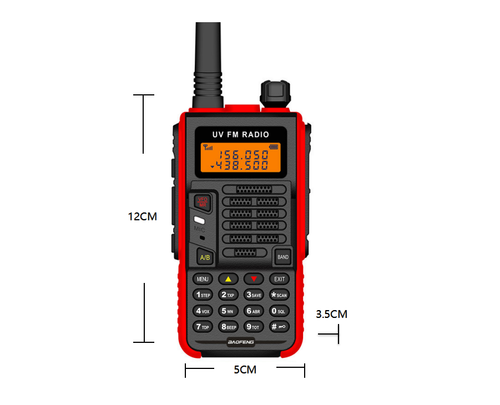 BAOFENG X5 PLUS 20W DUAL BAND VHF/UHF WALKIE TALKIE LONG RANGE TWO WAY HAM RADIO