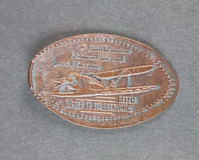 SMITHSONIAN NATIONAL AIR & SPACE MUSEUM Pressed Penny BEECH MODEL 17 STAGGERWING