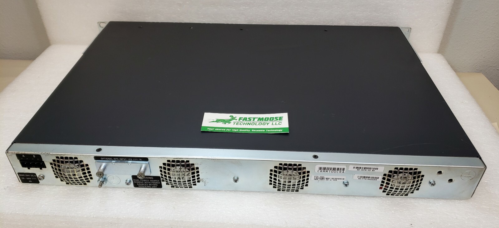 Cisco MWR-2941-DC-A VO3 4-Port Gigabit Mobile Wireless Router RAN DC