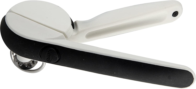 Chef'N Ezsqueeze One-Handed Can Opener, 6 Long, Black/White