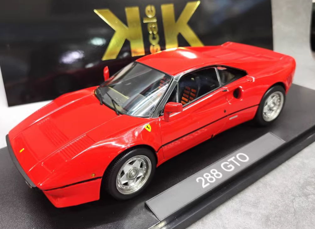 KK-Scale 1/18 Alloy diecast car model Ferrari 288 GTO 1984