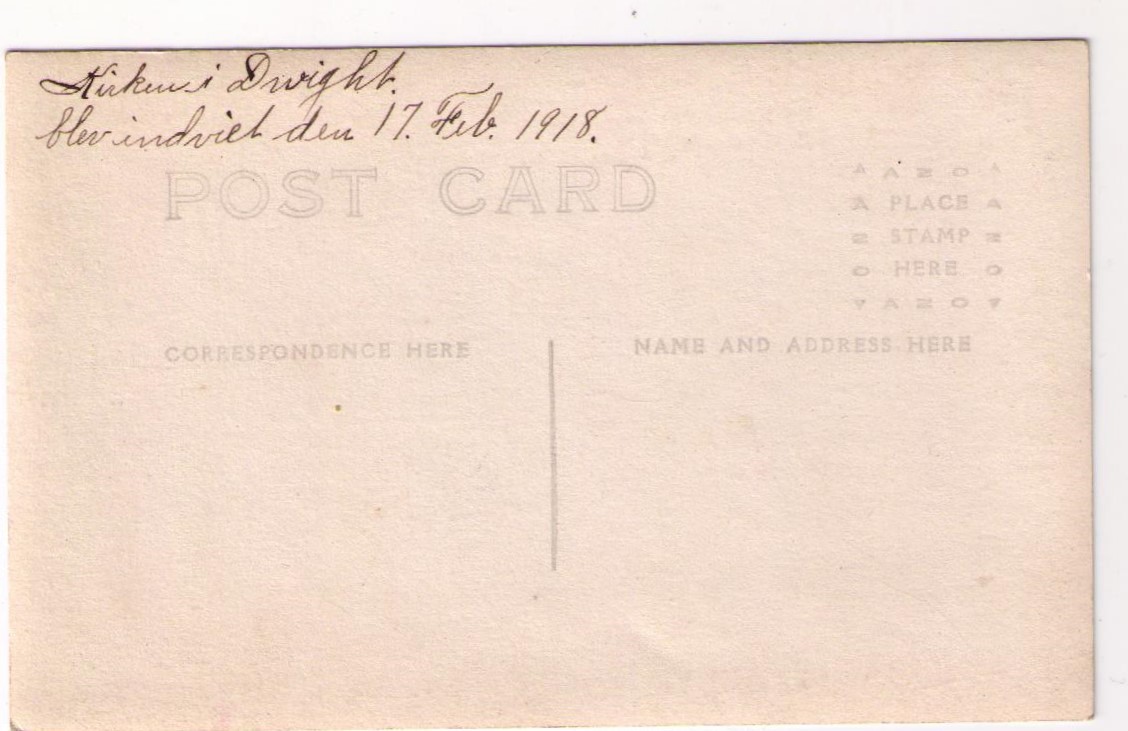 Vintage Postcard - Church - 1918