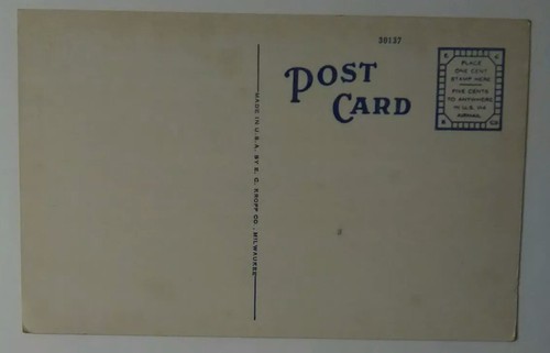 Vintage INDIANA Postcard Inland Steel Company East Chicago IN Harbor Old Cars