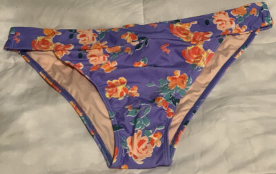 Mae Women's Swimwear Banded Cheeky Bikini Bottom, XL