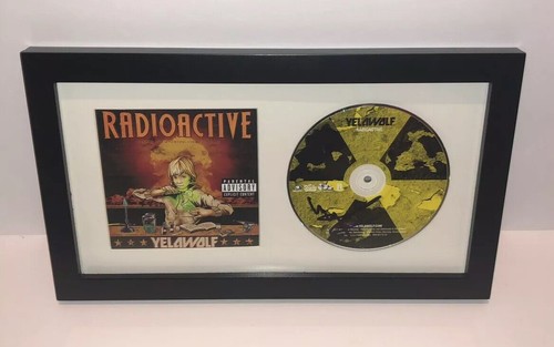 YELAWOLF SIGNED RADIOACTIVE CD ALBUM FRAMED AUTOGRAPH LOVE STORY (Eminem MGK)