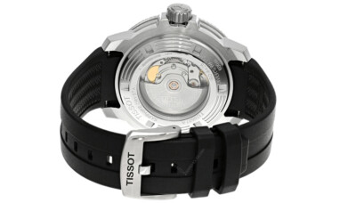 Pre-owned Tissot Seastar 2000 Professional 46mm Rubber Men's Watch T120.607.17.441.01