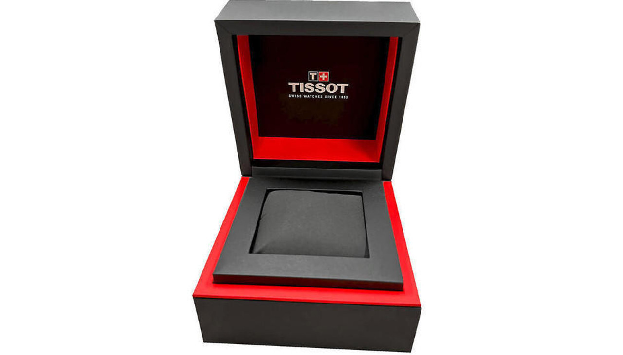 Pre-owned Tissot Pr516 Chrono Quartz 40mm Blue Dial Ss Men's Watch T149.417.11.041.00